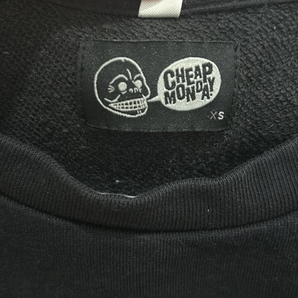 Cheap Monday short sleeve sweatshirt - Picture 2 of 2